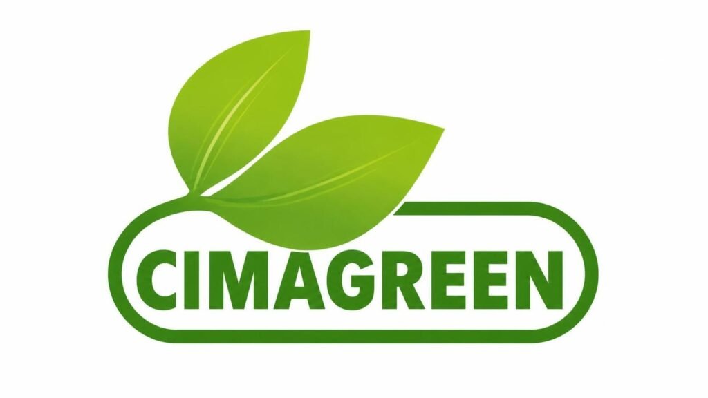 CimaGreen Logo für den Vertrieb von Obst, Gemüse und landwirtschaftlichen Erzeugnissen

